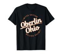 Retro Athletic Oberlin Oh Vêtements T-Shirt