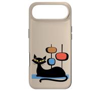 Retro Atomic Age Mid-Century Cat Vintage Space Modern Design Coque pour iPhone Air