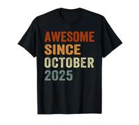 Retro Awesome, Depuis Octobre 2025, 1 an, 1er Anniversaire T-Shirt