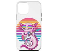 Rétro Axolotl Guitariste Axolotls Guitare Coque pour iPhone 12 Mini