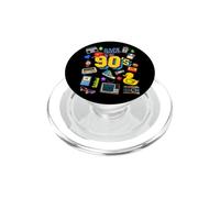 Retro Back to 90's, Nostalgie for The Nineties Graphic PopSockets PopGrip pour MagSafe