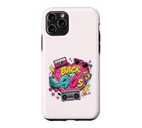 Retro Back to 90s Retro Cassette Boombox Roller Cube Coque pour iPhone 11 Pro