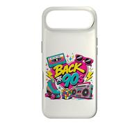 Retro Back to 90s Retro Cassette Boombox Roller Cube Coque pour iPhone Air