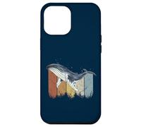 Retro Baleine à Bosse Art de la Vie Marine en mer Profonde Coque pour iPhone 12 Pro Max