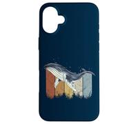Retro Baleine à Bosse Art de la Vie Marine en mer Profonde Coque pour iPhone 16 Plus