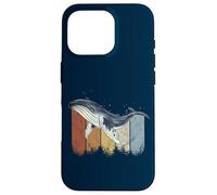Retro Baleine à Bosse Art de la Vie Marine en mer Profonde Coque pour iPhone 16 Pro