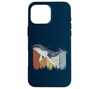 Retro Baleine à Bosse Art de la Vie Marine en mer Profonde Coque pour iPhone 16 Pro Max