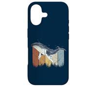 Retro Baleine à Bosse Art de la Vie Marine en mer Profonde Coque pour iPhone 17