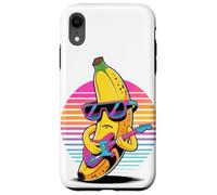 Rétro Banane Guitariste Bananes Guitare Coque pour iPhone XR