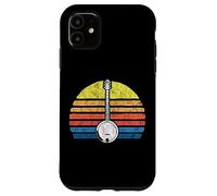 Retro Banjo Sun - Eighties Style Bluegrass Pickers Graphic Coque pour iPhone 11