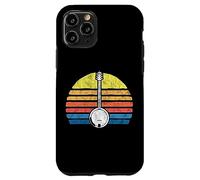 Retro Banjo Sun - Eighties Style Bluegrass Pickers Graphic Coque pour iPhone 11 Pro