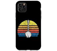 Retro Banjo Sun - Eighties Style Bluegrass Pickers Graphic Coque pour iPhone 11 Pro Max