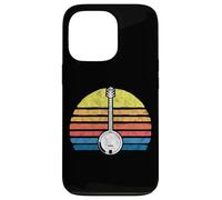 Retro Banjo Sun - Eighties Style Bluegrass Pickers Graphic Coque pour iPhone 13 Pro