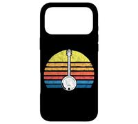 Retro Banjo Sun - Eighties Style Bluegrass Pickers Graphic Coque pour iPhone 17 Pro Max