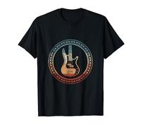 Retro Basse Guitare T-Shirt