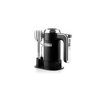 Westinghouse Batteur à main rétro - 6 niveaux + fonction turbo - Idéal comme batteur de cuisine et pétrissage (Lot de 2) - Mélangeur avec minuteur - Couleur : noir