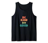 Retro Be Kind Do Good Positive Vibes Débardeur