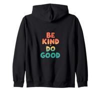 Retro Be Kind Do Good Positive Vibes Sweat à Capuche