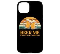 Retro Beer Me Getting Married Funny Drinking Team Beer Lover Coque pour iPhone 15 Plus