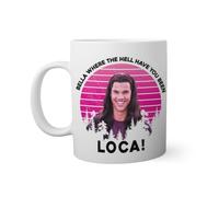 Retro Bella Where The Hell Have You Been Loca Tasse Blanche Nouveauté Drôle Pour Thé au Café 330ml