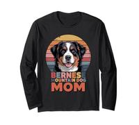 Retro Bernese Mountain Dog Mom Berner Bouvier Bernois Manche Longue