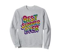 Rétro Best Summer Ever Sisters Vacation Sirène Natation Sweatshirt