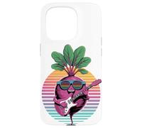 Rétro Betterave Guitariste Betteraves Guitare Coque pour iPhone 15 Pro