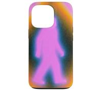 Retro Bigfoot Aura Psychedelic Rainbow Squatch Cryptozoology Coque pour iPhone 13 Pro