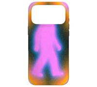 Retro Bigfoot Aura Psychedelic Rainbow Squatch Cryptozoology Coque pour iPhone 17 Pro Max