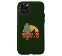 Retro Bigfoot Silhouette & Sequoia Believe! Coque pour iPhone 11 Pro