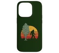 Retro Bigfoot Silhouette & Sequoia Believe! Coque pour iPhone 14 Pro