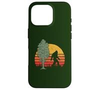 Retro Bigfoot Silhouette & Sequoia Believe! Coque pour iPhone 16 Pro