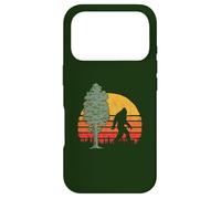 Retro Bigfoot Silhouette & Sequoia Believe! Coque pour iPhone 17 Pro