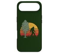 Retro Bigfoot Silhouette & Sequoia Believe! Coque pour iPhone Air