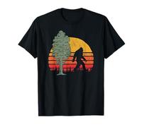 Retro Bigfoot Silhouette & Sequoia Believe! T-Shirt