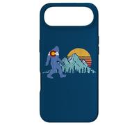 Retro Bigfoot Sun & Mountain State Flag of Colorado Graphic Coque pour iPhone Air
