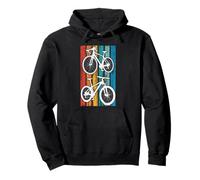 Retro Bike Duo Vintage Cycling Art Pro Sweat à Capuche