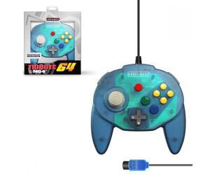 Retro-Bit RB-N64-0789 accessoire de jeux vidéo Bleu PS/2 Manette de jeu Analogique Nintendo 64