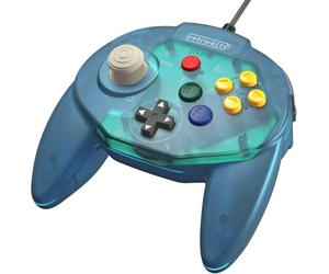 Retro-Bit Tribute 64 for Nintendo 64 - Ocean Blue