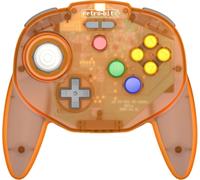 Retro-Bit Tribute 64 V2 2.4G Wireless Controller for N64 / Switch/PC/Mac - Orange Hawk