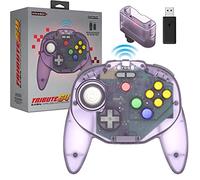 Retro-Bit Tribute 64 2.4GHz Manette sans Fil pour Nintendo 64/Switch/PC/Mac Atomic Purple G