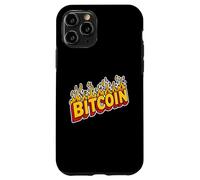Rétro Bitcoin Crypto Digital Coin Money Money Devise Future Coque pour iPhone 11 Pro