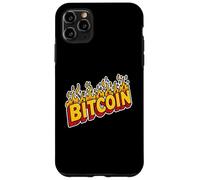 Rétro Bitcoin Crypto Digital Coin Money Money Devise Future Coque pour iPhone 11 Pro Max