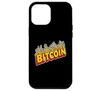 Rétro Bitcoin Crypto Digital Coin Money Money Devise Future Coque pour iPhone 12 Pro Max
