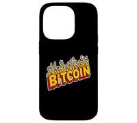 Rétro Bitcoin Crypto Digital Coin Money Money Devise Future Coque pour iPhone 14 Pro