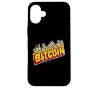 Rétro Bitcoin Crypto Digital Coin Money Money Devise Future Coque pour iPhone 16 Plus