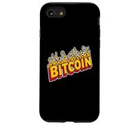 Rétro Bitcoin Crypto Digital Coin Money Money Devise Future Coque pour iPhone SE (2020) / 7/8