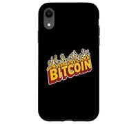 Rétro Bitcoin Crypto Digital Coin Money Money Devise Future Coque pour iPhone XR