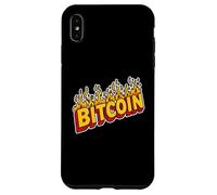 Rétro Bitcoin Crypto Digital Coin Money Money Devise Future Coque pour iPhone XS Max