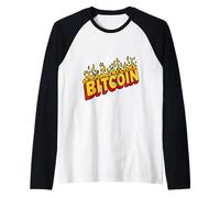 Rétro Bitcoin Crypto Digital Coin Money Money Devise Future Manche Raglan